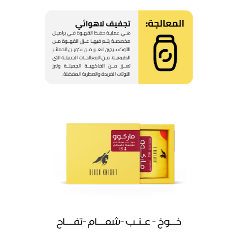 قهوة غواتيمالا ماركوو  250 جرام محمصة بلاك نايت