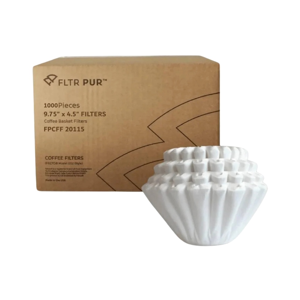 فلاتر بور 9.75 في 4.5  BUNN الربطه  500 فلتر