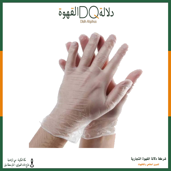 قفازات فالكون وسط شفاف 100 قفاز