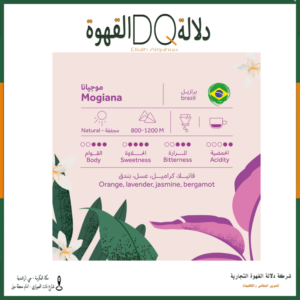 قهوة موجيانا البرازيل 250 جرام محمصة بريهانت