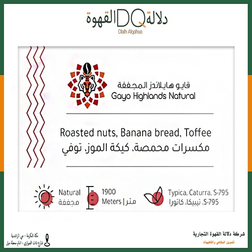 [5155] قهوة قايو هايلاندز مغسولة  227 جرام محمصة بيت التحميص