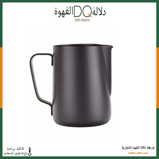 [1090] وعاء تبخير حليب 600 مل اسود (MJ3-1)