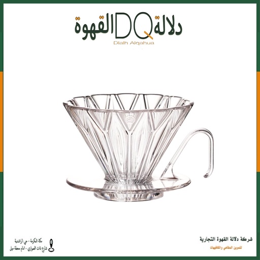 [4259] قمع Hero  شفاف V60-01
