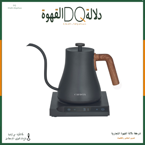 [4381] غلاية كهربائية 600مل اسود كافيستا