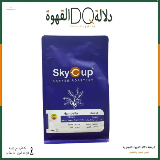 [S70032] قهوة  اثيوبيا هامبيلا 1 كيلو محمصة سكاي كوب